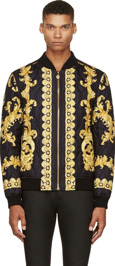 versace bomberjacke damen|versace trench jacket men.